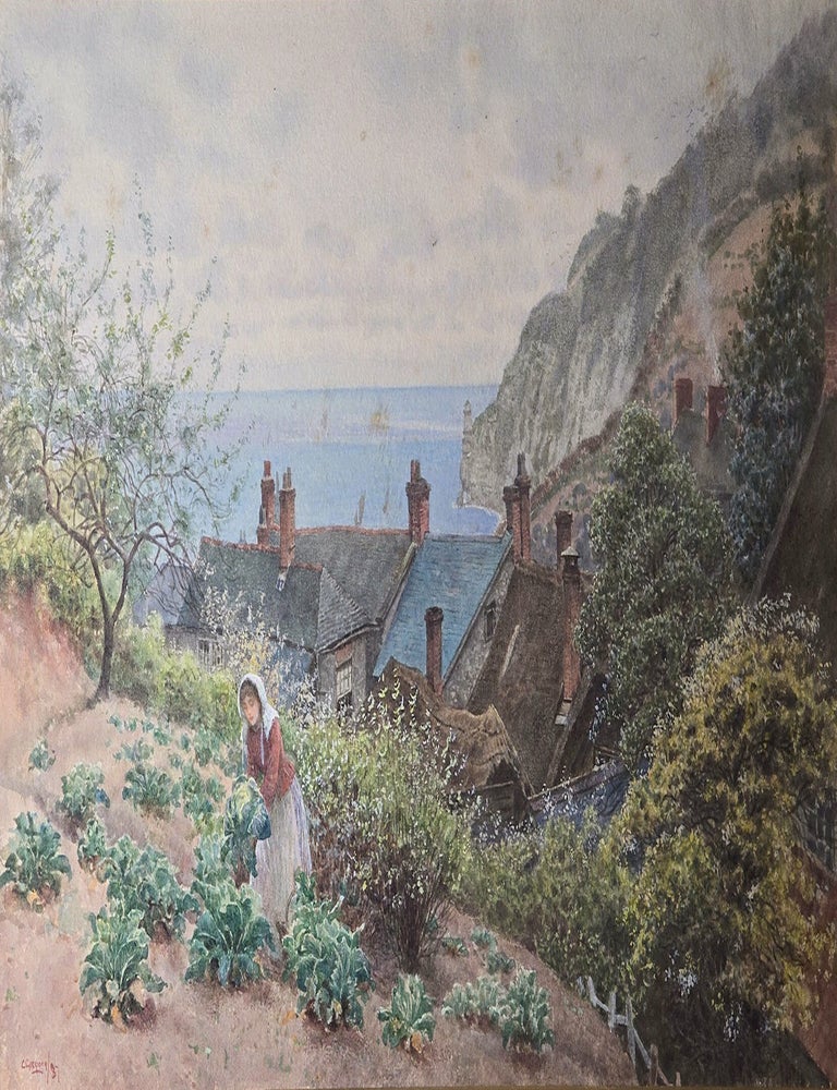 Item #7374 The Bakers Garden, Beer 1887. Charles Gregory.