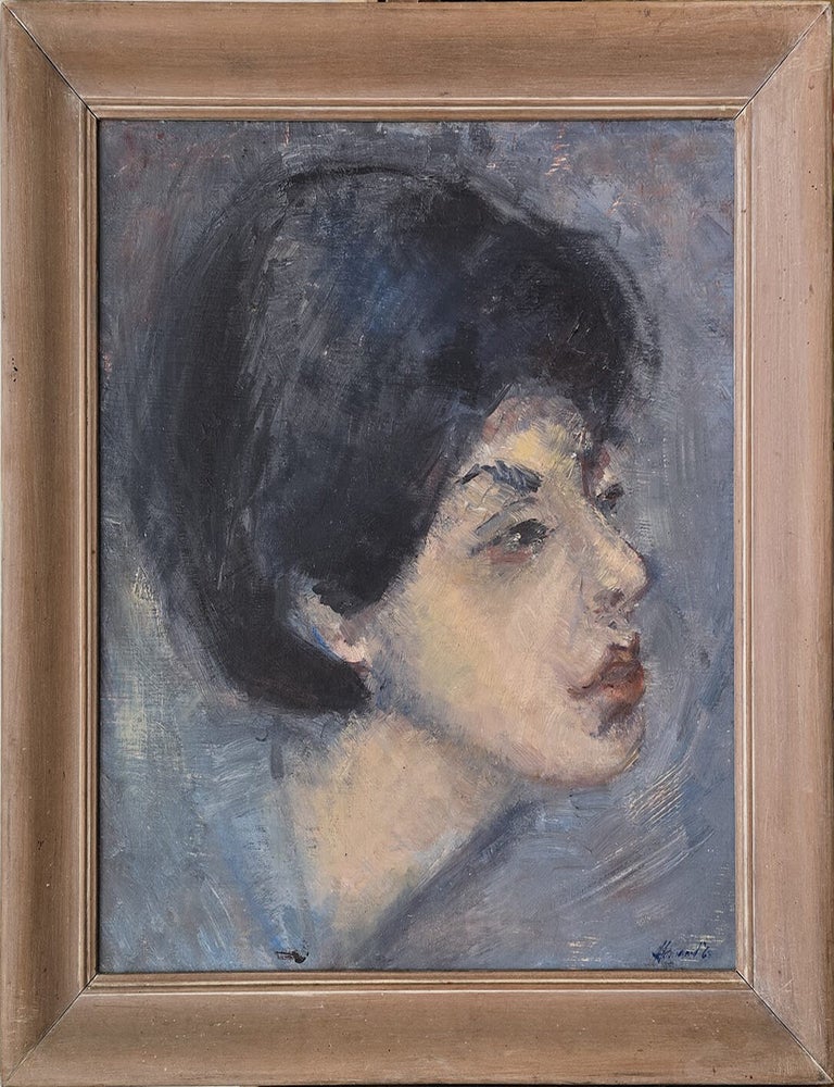 Item #7392 Head Study 1963. Mary Hammond.