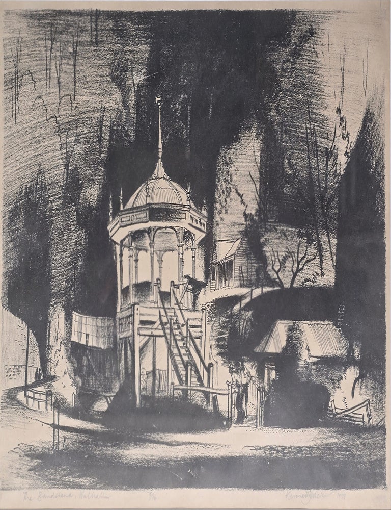 Item #7422 The Bandstand, Walhalla 1958. Kenneth Jack.