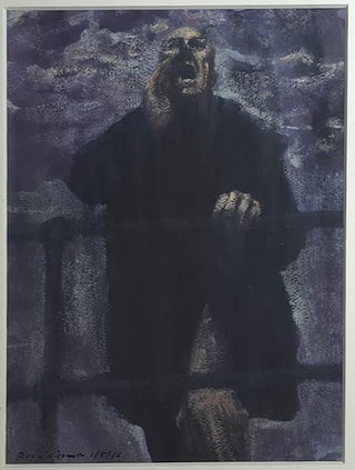 Item #7466 Man Shouting 1996. Rick Amor