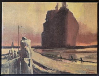 Item #7467 Study for By the Long Sea 2000. Rick Amor
