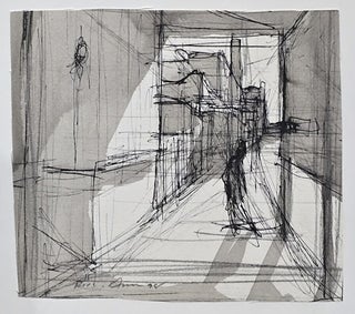 Item #7479 Perspective Study for Miss Prosser 1998. Rick Amor