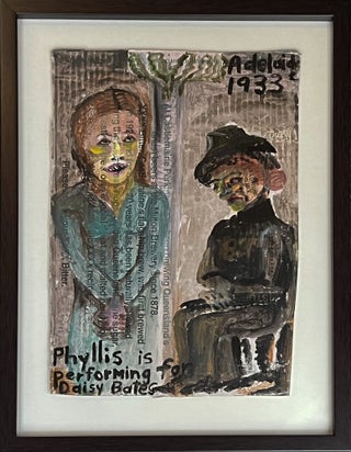 Phyllis is Performing for Daisy Bates, Adelaide 1933