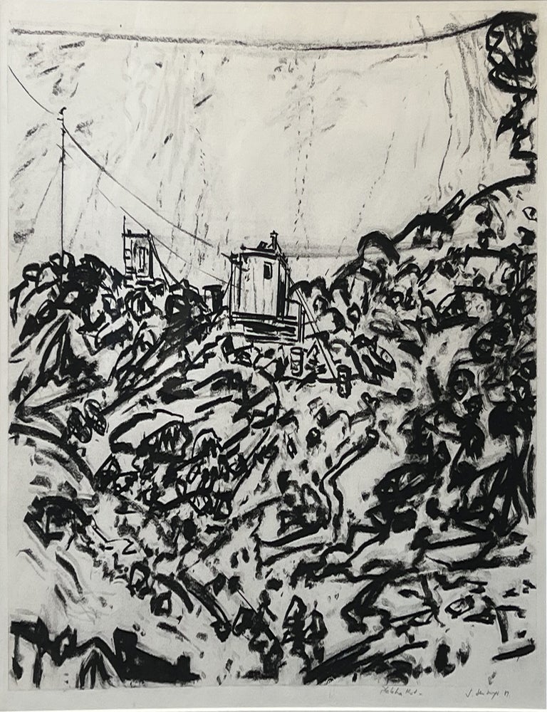 Item #7500 Platcha Hut 1987. Jan Senbergs.
