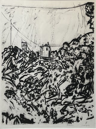 Item #7500 Platcha Hut 1987. Jan Senbergs