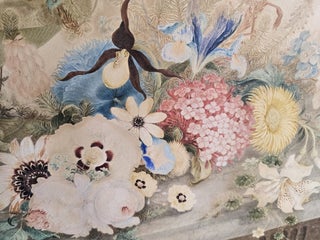 Still Life with Turaco, Flowers and a Classical Urn c1820