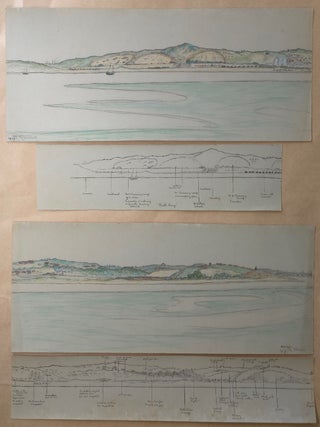 Panorama of Coastline Etaples 1917