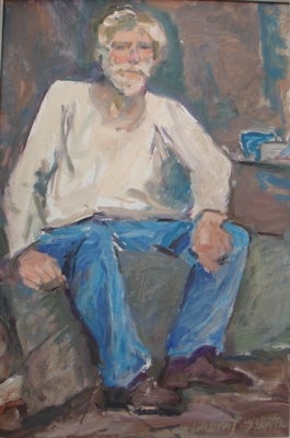 Item #876 Old Timer (Self Portrait). William Frater.