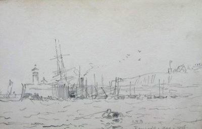 Item #994 Ramsgate 1885. Oswald Brierly.